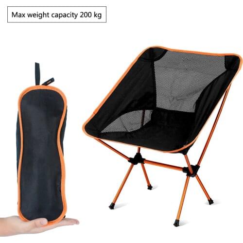 Lightweight Folding Beach Chair Outdoor Portable Camping Chair For Hiking Fishing Picnic Barbecue Vocation Casual Garden Chairs