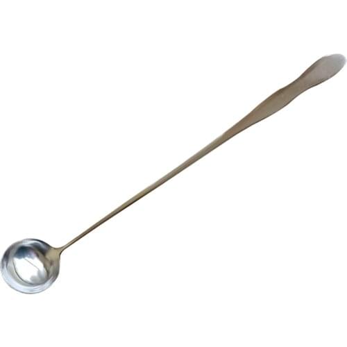 Stainless Steel Mixing Spoon For Melted Wax Stirring Scoop DIY Candle Making Candle Wax Stirring Spoon Mixing Spoon
