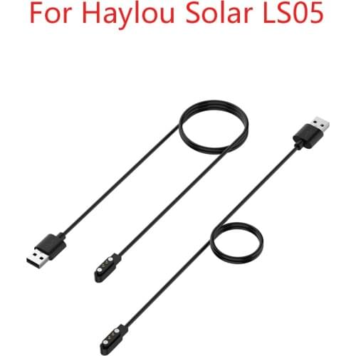 Magnetic USB Chargers For XiaoMi Haylou Solar LS05 Smartwatch Dock Charger USB Charging Cable Base Dock Cord Smart Charging Wire