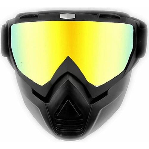 Motorcycle Outdoor Cycling Sports Sunglasses Face Mask Protection ATV Off-Road Goggles Motocross Goggles Dirtbike Ghost Glasses