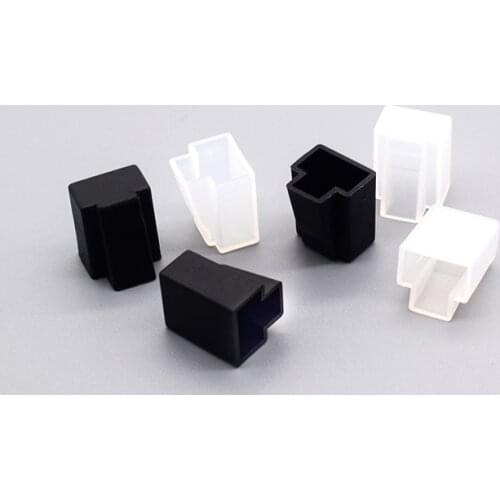 OULLX RJ45 Ethernet Connector Cust Cover Network Plug Cover Cap Hat for Cat5e Cat6 Cat7 Protector Plug Case