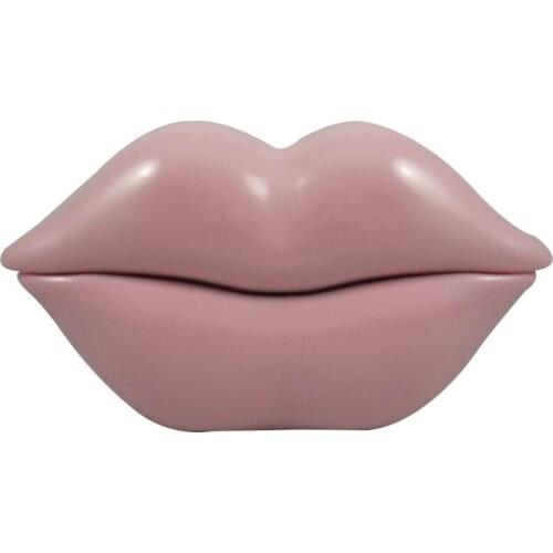 Lips Telephone Novelty Rose Red Pink Mouth Lip Shaped Phone Home Office Art Decor Cute Real Working Cartoon Telephone