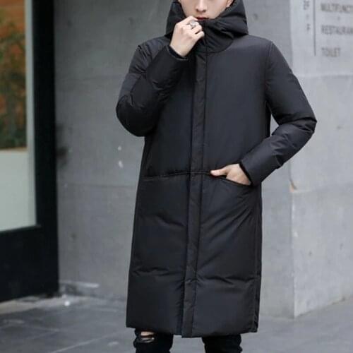 WICCON Men's Parkas With A Hood