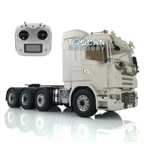 1/14 LESU Metal 6*6 Axle Chassis Sca Hercul Tractor Truck Radio Hook Lights THZH0989-SMT2