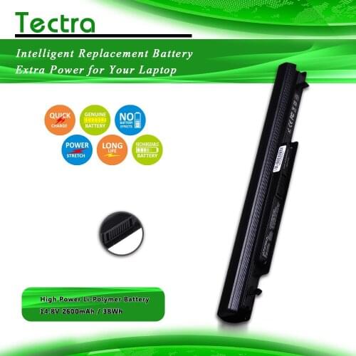 Tectra 2600mAh A41-K56 Laptop Battery For Asus A31-K56 A32-K56 A41-K56 A42-K56 Series A56 A46 K56 K56C K56CA K56CM K46