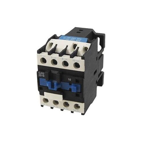 CJX2-2510 AC Contactor 25A 3 Phase 3-Pole NO 220V 50/60H Coil