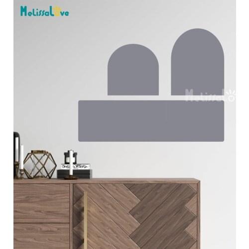 Geometric Boho Arches Decor Modern Minimalist Decal Removable Vinyl Wall Sticker Babyroom Seventies Bedroom Home Mural BD760