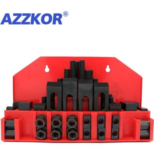 Combination Platen Screw Clamp Cnc Universal Fixture Machining Center Milling Machine Parts Product Mold Hardening 58pcs A Set