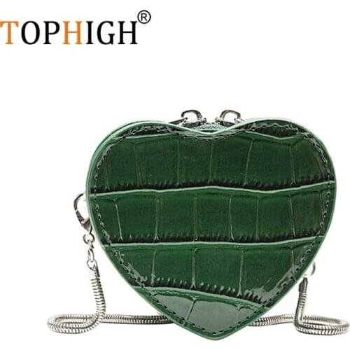 Fashion Mini Crocodile Pattern Leather Keychain Women Bag Charm Keyring Shape Heart Coin Purse Key Chain Key Holder Wallet Key