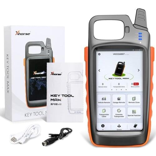 New Original Xhorse VVDI Key Tool Max Remote Key Programmer Plus VVDI Mini OBD Tool Support Generate Transponder and Remote