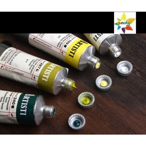 Original Italy Maimeri Artisti Oil colour Saturated colors tubular 60ml single 102 colors Self selected Art supplies