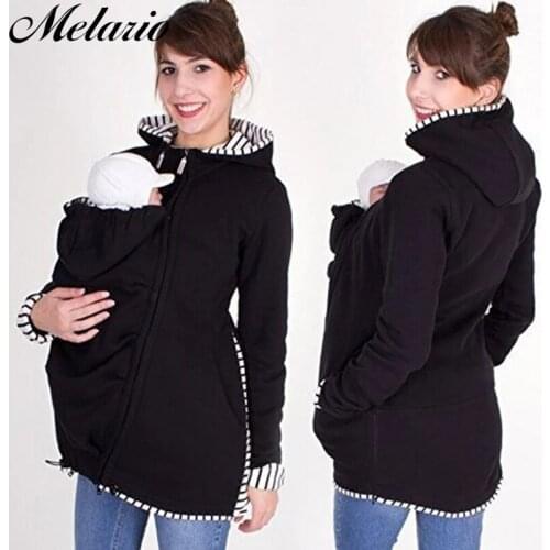 Melario Maternity Coats Winter Jacket For Pregnant Women Outerwear Long Sleeve Bring Children outfits Clothing Jackets