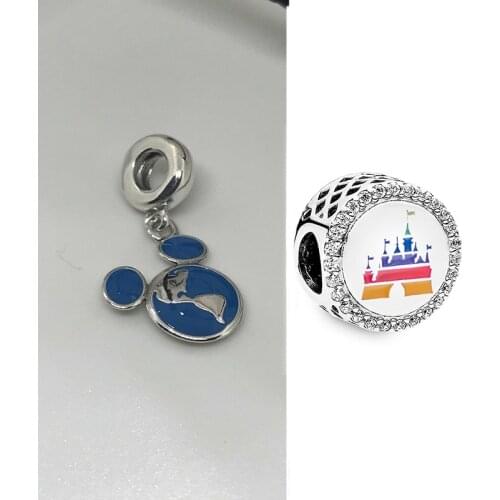 2020 High Quality Fashion New My Fantasy Castle "happy Land" Charm Pendant Female Original Diy Charm Jewelry Recommendation