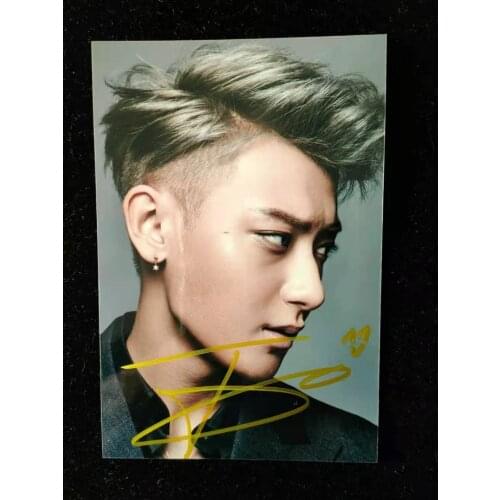 TAO Z.TAO autographed authentic signed with pen photo picture 4*6 collection gifts 042021