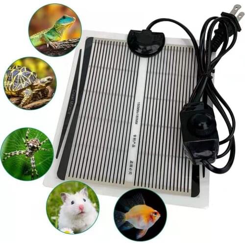 Reptiles Heat Mat With Adjustable Temperature Controller Warm Pad Incubator For Lizard Turtle Snake EU/US Plug 5-35W