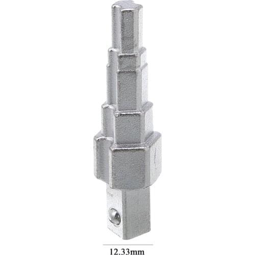 Carbon Steel Radiator Spanner 10-21mm Multiused Radiator Stepped Wrench Anti-slip Ratchet Handle Practical Tool For Handyman