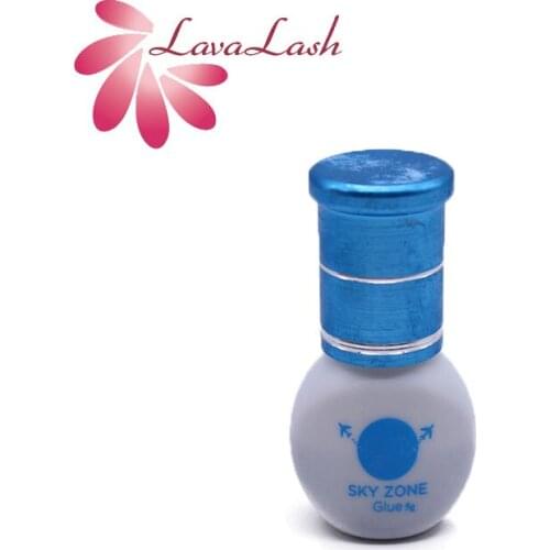 1PC SKY ZONE Glue Eyelash Extension 5ml Fast Drying Eyelash Glue Korea Beauty shop Eyelash tools Wholesale Without sealed bag
