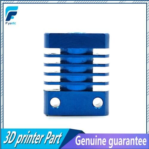 1pc MK10 V6 Heat Sink Radiator Fit 22mm Cooling Fan Aluminum Fins With Size 27x22x12mm Hot For CR8/CR10 3D Printer Parts