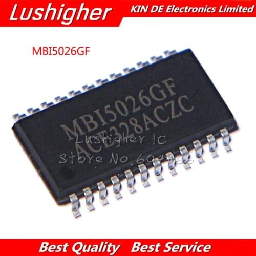10pcs MBI5026GF MBI5026 SOP-24 SMD