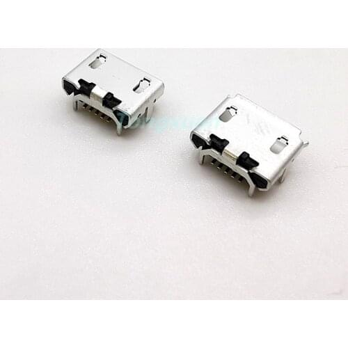 10 Pcs Micro USB Connector 5 Pin Usb Jack Charging Socket Female For MP3/4/5 Huawei Lenovo ZTE B type