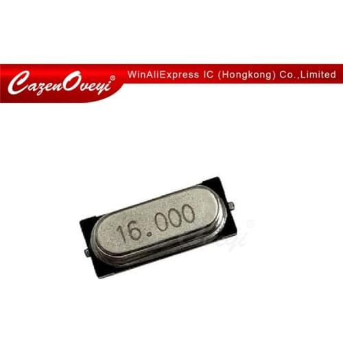 20pcs/lot 49SMD 16.000MHz 16MHz Passive crystal oscillator SMD In Stock