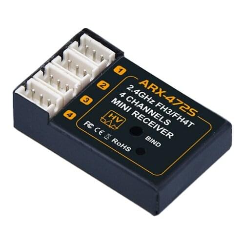 ARX-472s Compatible Sanwa FH3 FH4 4 Channel Surface Receiver For Racing RC Car Parts