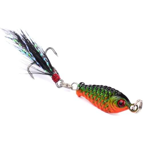 4PCS Fishing Bass Fish VIB Minnow Crankbaits lure hook baits 2.5cm/6.4g Free shipping