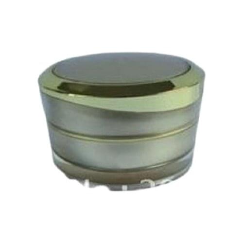 50ml gold Acrylid prss pump lotion/emusion bottle used for Cosmetic Packaging