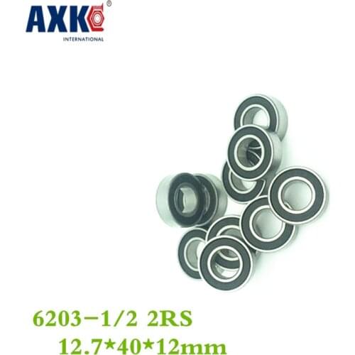 6203-1/2 2rs1 6203-8 2rs 6203 6203/12.7 High Quality Non-standard Special Bearings 12.7*40*12mm