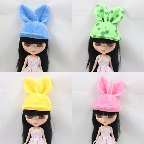 Blyth doll for beauty rabbit hat colourful hat it suitable for 1/6 30cm ICY joint normal Azone doll