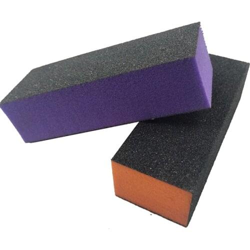 Nail Art Buffer Block Buffing Sanding Nail Files 3 Face Block Sponge Use for Buffering and Sanding