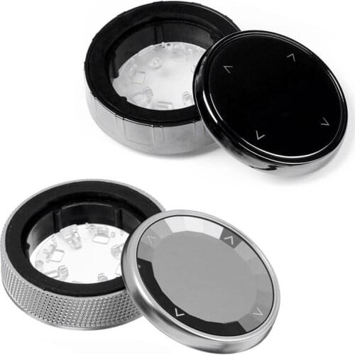 Center Console Multimedia Control Button Knob Trims Cover for-BMW Mini Cooper 5-Buttons Car Styling