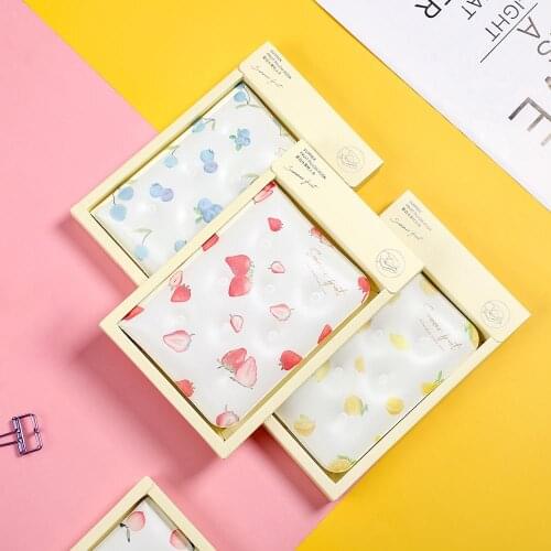 Cartoon Creativity Fruit Ice Cream Cute Notebook Can Be Used As A Bolster Extensive Notes Soft Hardcover Journal Kawaii