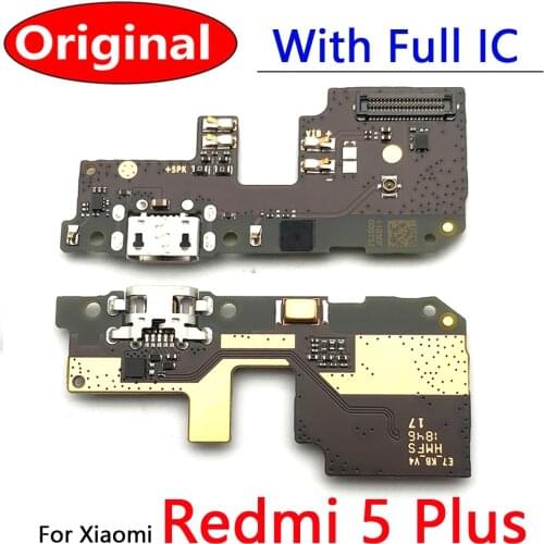 USB Charging Port Dock Charger Plug Connector Board Flex Cable For Xiaomi Redmi 5 Plus
