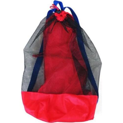 Portable Beach Bag Swimming Bag Outdoor Beach Park Swimming Kids Children Toys Towel Clothes Mesh Storage Bag Organizer