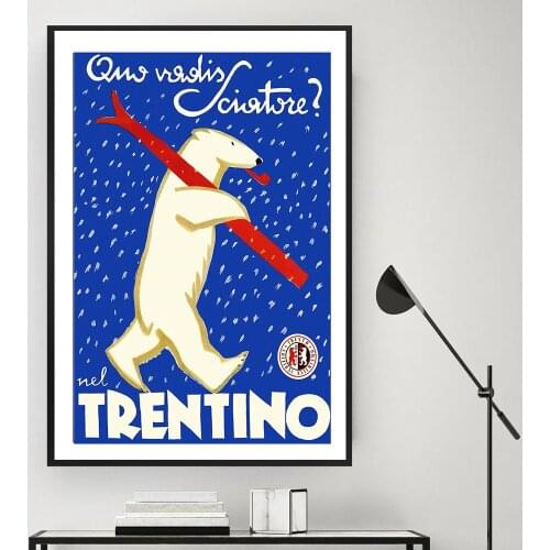 Retro Travel Poster Abstract Print Creative Gift Art Wall Modern Canvas Painting and Prints Nordic Living Room Home Decoration