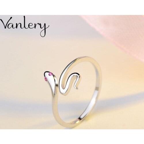 Romantic Charming Open Snake Ring for Women Vintage Boho Party Rings Gothic Punk Jewelry Gifts for Girls