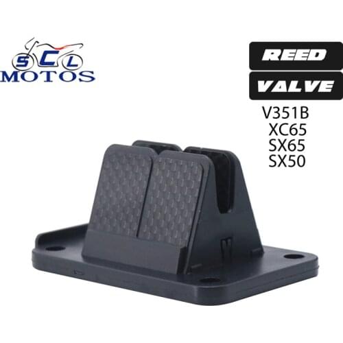 Sclmotos- Motorcycle Intake Carbon Fiber Reed Valve Set System V351B For KTM XC65 2008-2009 SX65 1998-2017 SX50 2003-2008 Racing