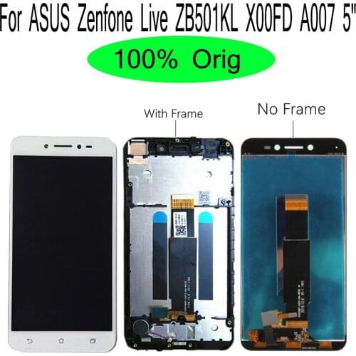 Shyueda 100% Orig A+5" For ASUS Zenfone Live ZB501KL X00FD A007 LCD Display Touch Screen Digitizer Assembly Parts