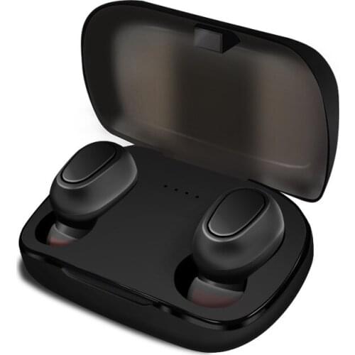 TWS earphones Fashion Bluetooth 5.0 Earphone Wireless Portable Earbuds with Mic Stereo Music Gaming Touch Control Mini Headset