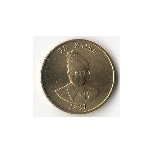 Zaire congo 1 Zaire 1987 edition Coins Africa New Original Coin Unc Collectible Real Rare Commemorative