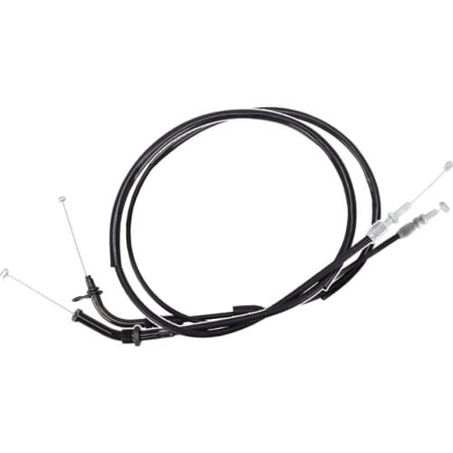 1 Pair Stainless Steel Motorcycle Brake Throttle Cable Oil Return Line For Suzuki GSF400 79A 7BA GSXR GSF Bandit 400 GSXR400