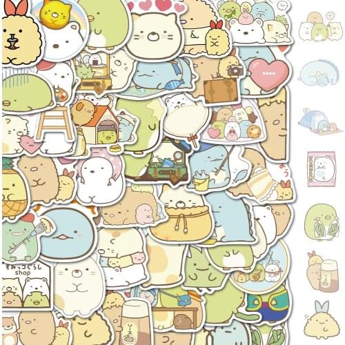 10/30/50PCS Cartoon Cute Sticker Decoration Graffiti Notebook Hand Account Guitar Refrigerator Decoration Waterproof Sticker