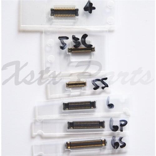 100PCS LCD Screen FPC Plug Connector for Motherboard Display Repair for iPhone 4 4s 5 5S 5C 6 6 Plus 6S Plus 7 7P 8 8P Plus