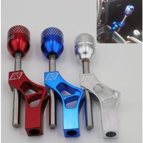 Aluminum Car Gear Extender Adjustable Shifter Lever Shift Knob Fit For Honda Civic Integra CRX B16 B18 B20 D Series