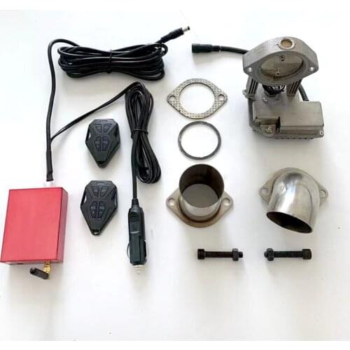 Car Electric Exhaust Sounds Valve System Universal Waterproof Flangd Pipe Connect Racing Parts