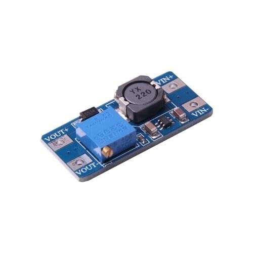 Glyduino MT3608 DC-DC Boost Module 2A Booster Input Voltage 2-24V L 5/9/12/-28V Adjustable Module