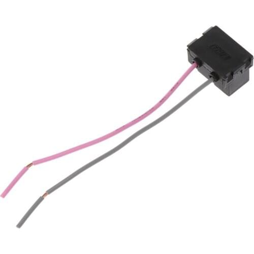 G5AD Ceramic H7 Car Halogen Bulb Socket Power Adapter Plug Connector Wiring Harness