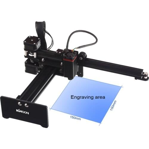 KKmoon 7000mw Desktop Laser Engraver Portable Engraving Carving Machine Mini Carver DIY Laser Logo Mark Printer Metal Engraving