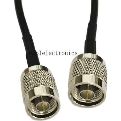 RG174 RF Coaxial Pigtail Jumper Cable N Male to N Male Plug Connector 1m 2m 3m 5m 10m